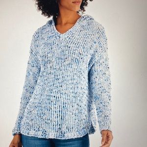 Studio by jpr chenille hoodie sweater